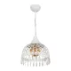 EBRULI CHANDELIER 1XE27 WHITE