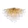 EDUARD CEILING LAMP 7XG9 GOLD/CRYSTALS