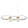 ELZA LED MEDALLION 40W CCT, GOLD, GOLD