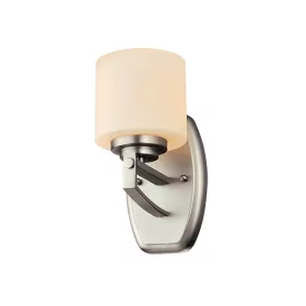 ERIN LUX WALL LAMP 1XE27 SATIN NICKEL