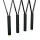 ELMARK LED PENDANT LAMP 7W 48V 3000K, DARK GREY