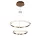 FELIX LED CHANDELIER 58W 3000K BLACK/GOLD