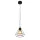 HEIDI PENDANT 1xE27 BLACK