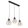 HEIDI PENDANT 3XE27 BLACK