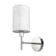 INES WALL LAMP 1XE14 WHITE/CHROME