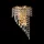 INNA WALL LAMP 2XE14 GOLD