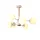 ISABEL CHANDELIER 6XE27 WHITE