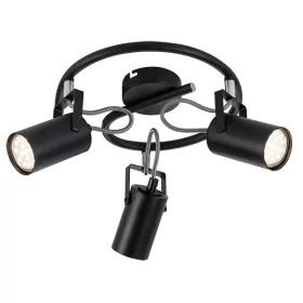 IZZY SPOT 3xGU10 BLACK