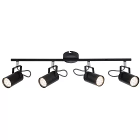 IZZY SPOT 4xGU10 BLACK