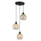 JADE CHANDELIER 3XE27 BLACK