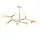 JANE CHANDELIER 9XE27 WHITE