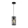 JANIS-1A PENDANT 1XE27 BLACK D130MM