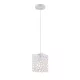 JANIS-1B HANGER 1XE27 WHITE L130XW130MM