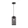 JANIS-1C SUSPENSION 1XE27 BLACK L130MM