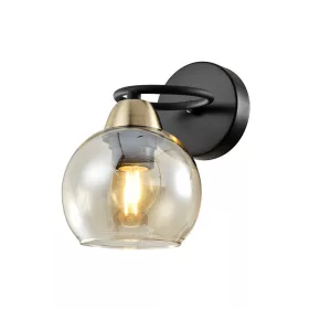 JAY WALL LAMP 1XE27 BLACK/BRONZE