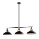 JEMMA HANGING LAMP 3XE27 BLACK/GOLD