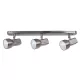 JIM SPOT 3XE27 SATIN NICKEL L560MM