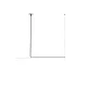 JULIO LED PENDANT 38W 4000K 1000MM, BLACK