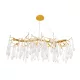 KAROL CHANDELIER 12XG9 GOLD/CRYSTALS