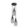 KEN HANGING 3XE27 BLACK