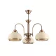 KRISTA CHANDELIER 3XE27 YELLOW BRASS