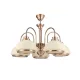 KRISTA CHANDELIER 5XE27 YELLOW BRASS