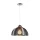 LIV SUSPENSION 1xE27 CHROME/COFFEE