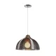 LIV SUSPENSION 1xE27 CHROME/COFFEE