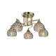 LIZA CHANDELIER 5XE14 ANTIQUE BRASS