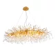 LOUIS CHANDELIER 13XG9 GOLD/CRYSTALS