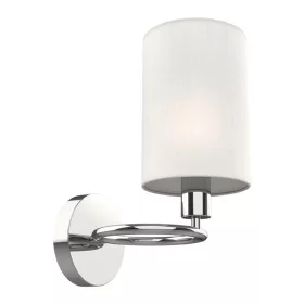 LUKAS WALL LAMP 1XE14 WHITE/CHROME