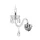 MADLEN WALL LAMP 1XE14 TRANSPARENT