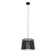 MARSEL CHANDELIER 1XE27 BLACK/GOLD