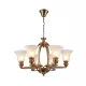 MARTA CHANDELIER 6XE27 D690X470MM