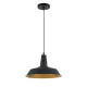 MATT SUSPENSION 1XE27 BLACK D360MM