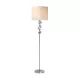 MAYA FLOOR LAMP 1XE27 CHROME D400XH1630MM