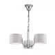 MELODY CHANDELIER 3XE27 WHITE/CHROME