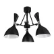 MORGAN CHANDELIER 3XE14 BLACK
