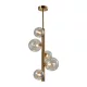OLENA CHANDELIER 5XG9 VERTICAL GOLD