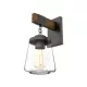 PAOLA WALL LAMP 1XE27 BLACK/WOOD