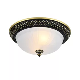 PETRA M CEILING LAMP 2XE27 380mm BLACK