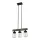 PIERA HANGER 3XE27 BLACK/WOOD