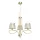 REBECCA CHANDELIER 3XE14 GOLD