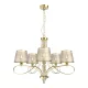 REBECCA CHANDELIER 5XE14 GOLD
