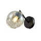 RICK WALL LAMP 1XE27 BLACK/BRONZE