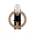 ROPE WALL LAMP 1XE27 BLACK