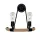ROPE WALL LAMP 2XE27 BLACK