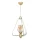 RUGER CHANDELIER 1XE27 CREAM