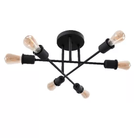 SALLY CHANDELIER 6XE27 BLACK
