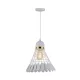 SHUTTLE SUSPENSION 1XE27 WHITE